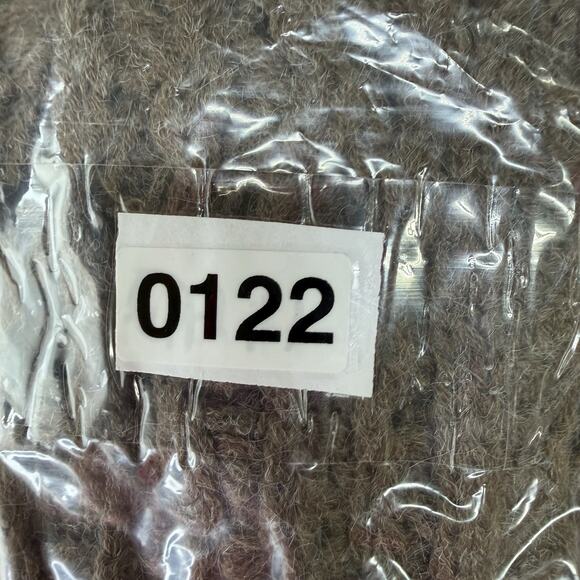 Soft Surroundings OS Sweater Cardigan Knit Shawl Wrap Poncho Boho Brown Cozy - Picture 7 of 7